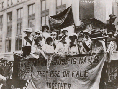 1913 suffrage parade