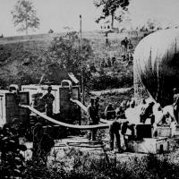 New Civil War Photo Va 6 Sizes! Observation Balloon "Intrepid" at Fair Oaks 