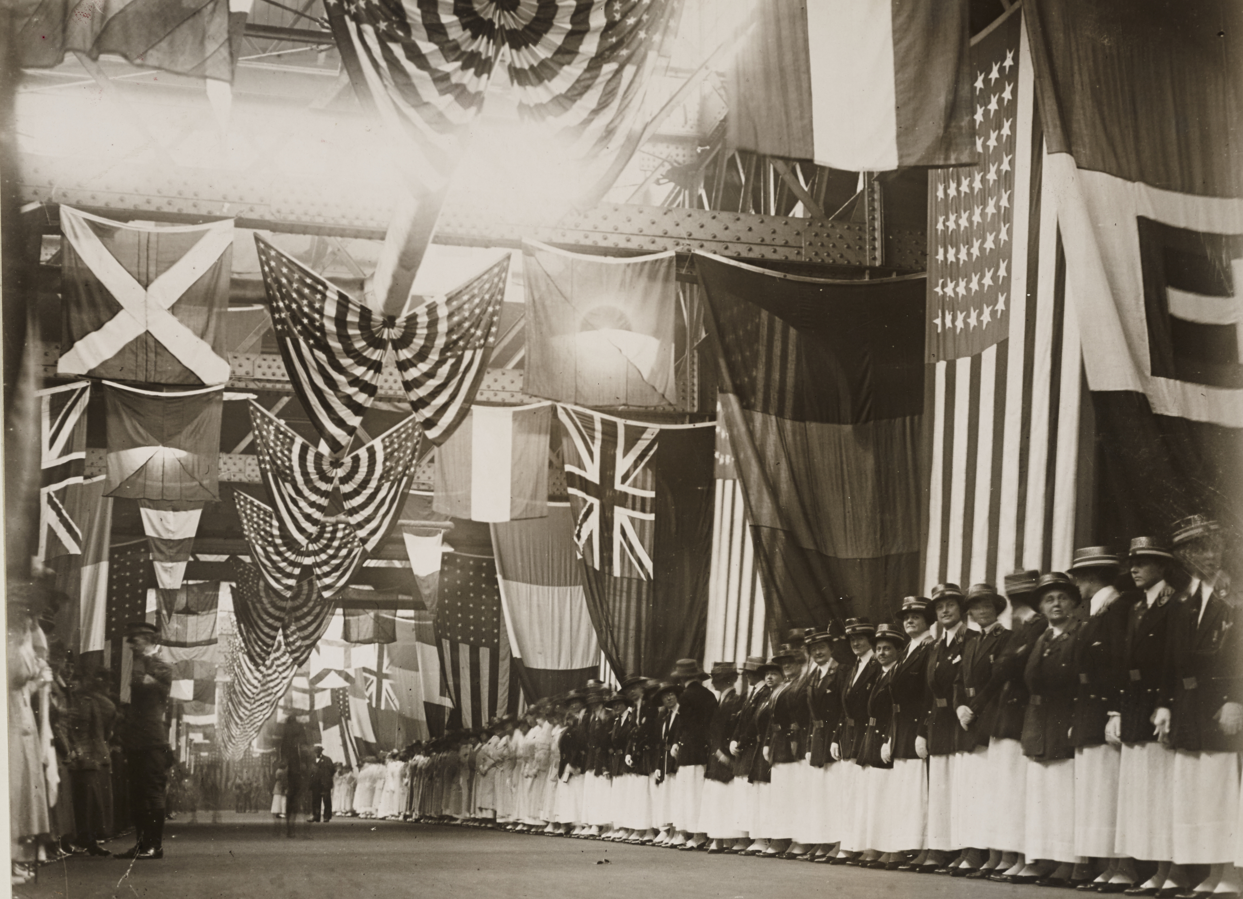 General Pershing arrives