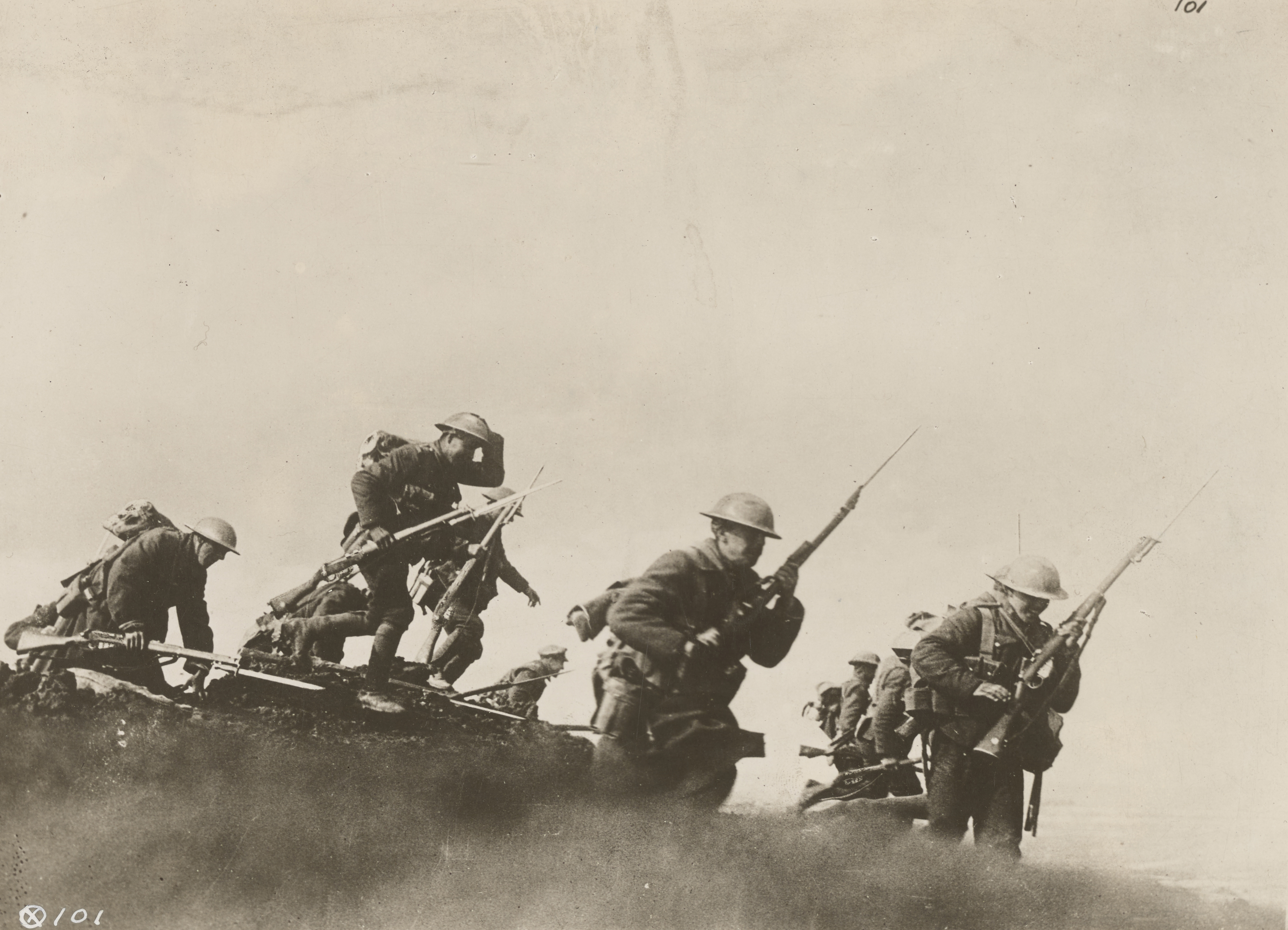 "Men Going Over the Top"