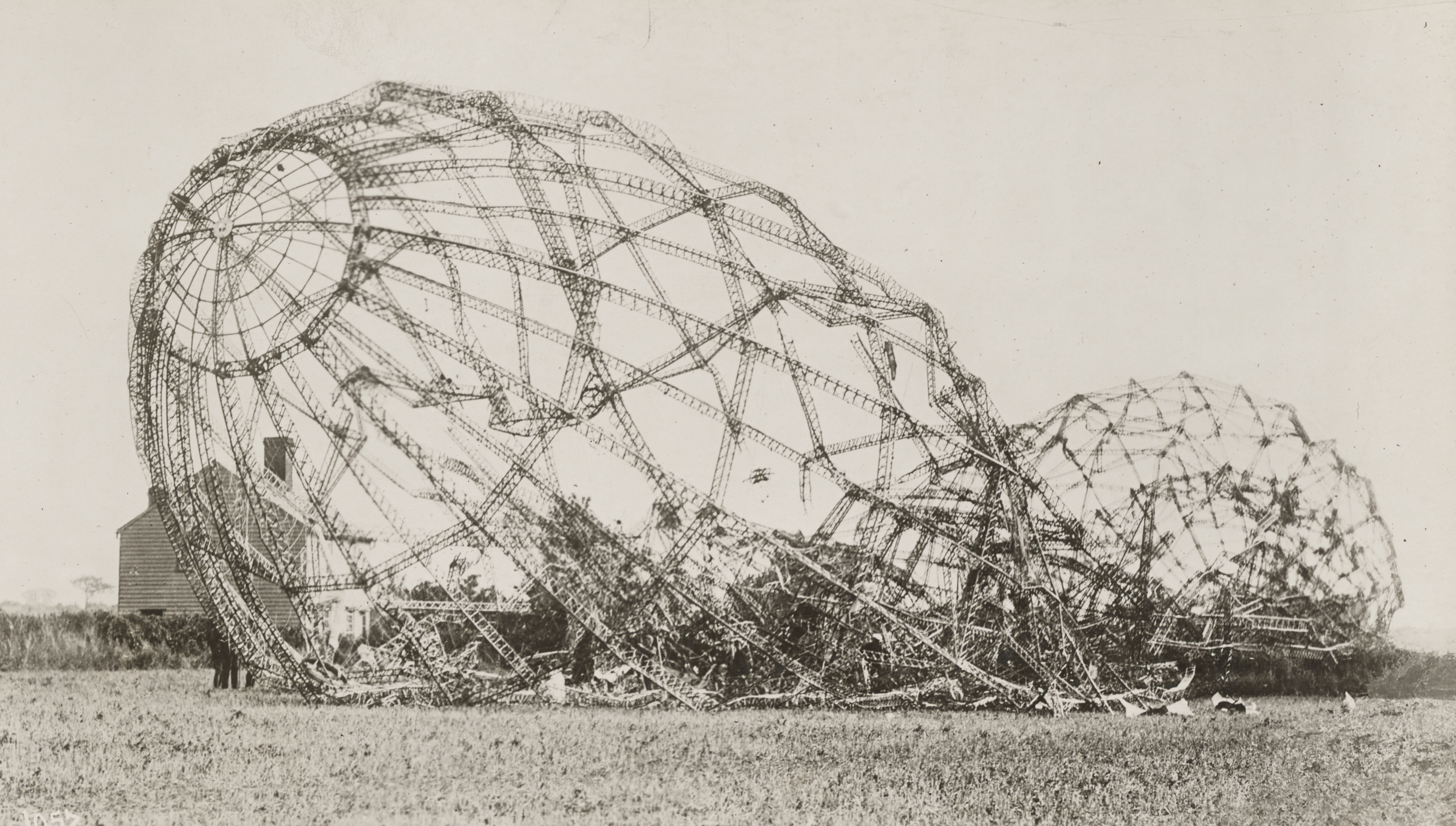 Zeppelin brought down by English Aviators