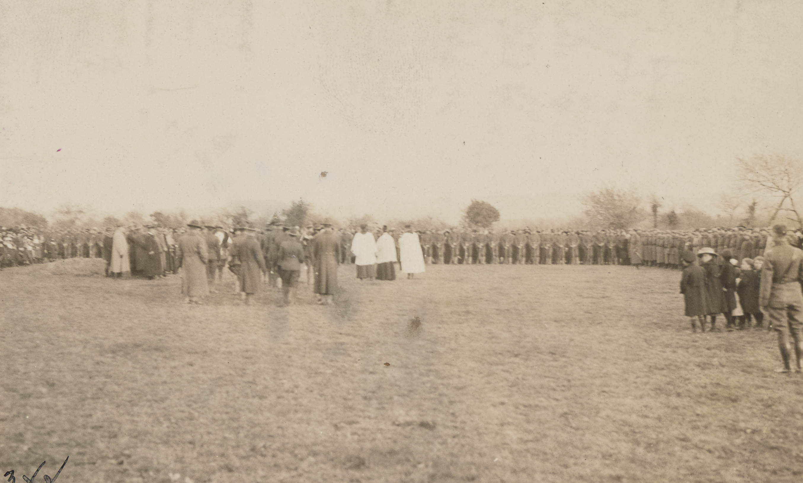 Dedication of the first American cemetery in France