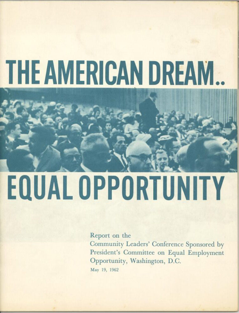 Report of President’s Committee on Equal Employment Opportunity, 1962